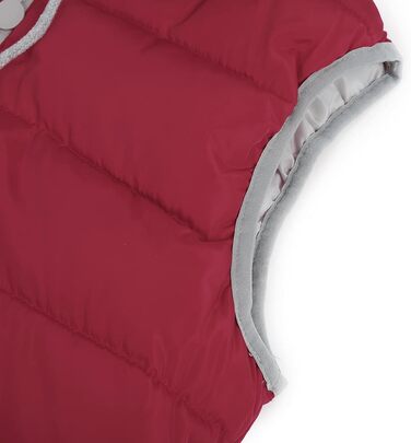 Жіноча степкова жилетка YYNUDA з капюшоном, легка, з пухом, тепла, перехідна, зимова, для активного відпочинку, червоно-винна, XL