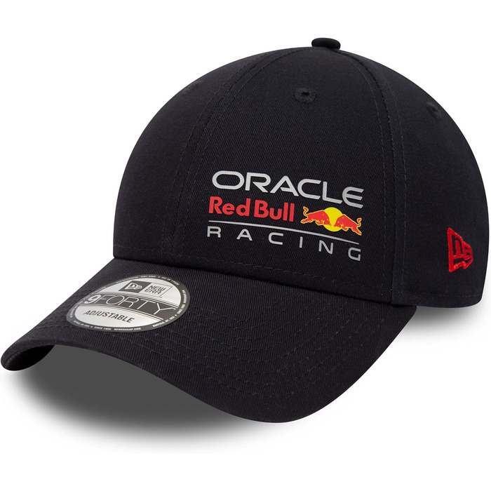 Кепка New Era 9Forty Strapback з логотипом NFL Teams, сірий heather, універсальний розмір (Red Bull F1 - Blue)