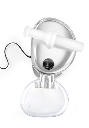 М'ясорубка електрична HENDI з насадками для ковбас, стейків та 3 трубочками для фаршу, 400 Вт, рожева