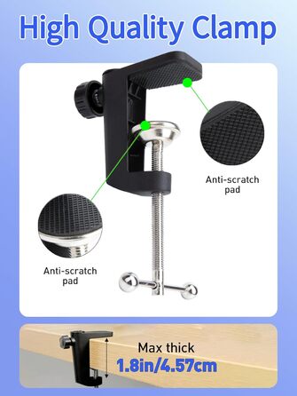 Кріплення для мікрофона HyperX QuadCast та інші - YOUSHARES (з поп-фільтром)