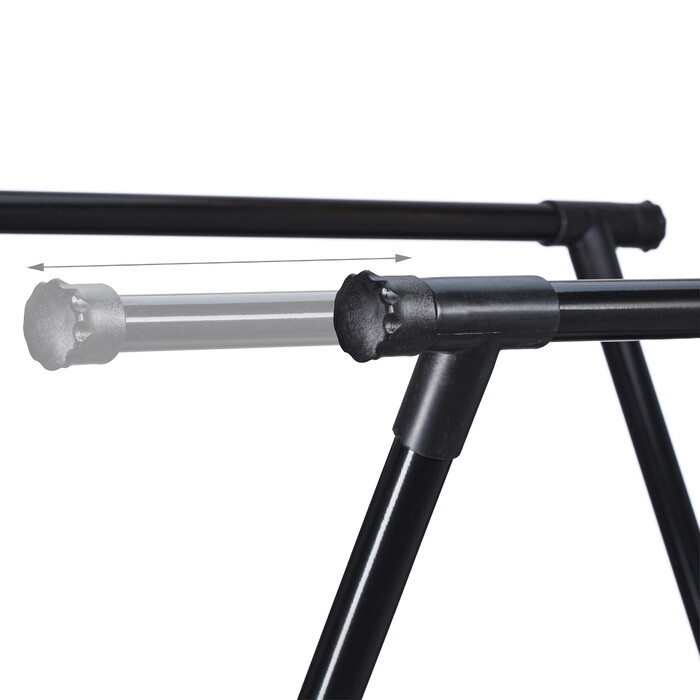 Relaxdays Extendable Clothes Rail, Metal