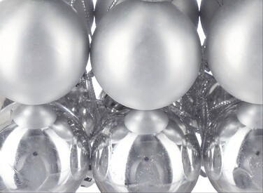 Relaxdays Set of 50 Christmas Baubles