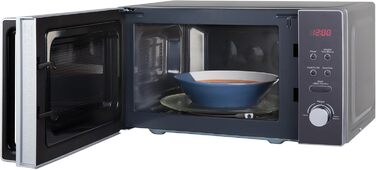 Мікрохвильова піч Russell Hobbs RHM2076S, 20 л, 800 Вт, срібна, окремо стояча