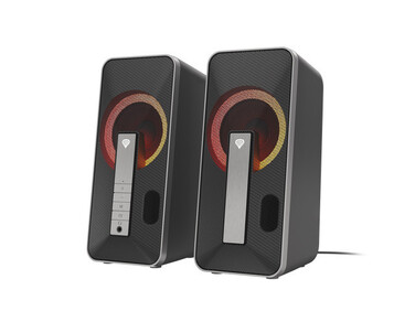 Комплект акустичних систем 2.0 Genesis Helium 100BT, 10 Вт, чорний