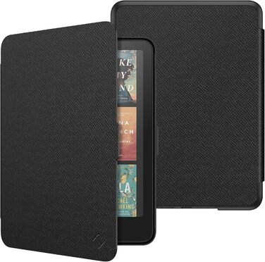 Чохол Fintie для Kindle Paperwhite 12-го покоління (2024/2025) - захисний кейс з авто-ввімкненням/вимкненням, чорний
