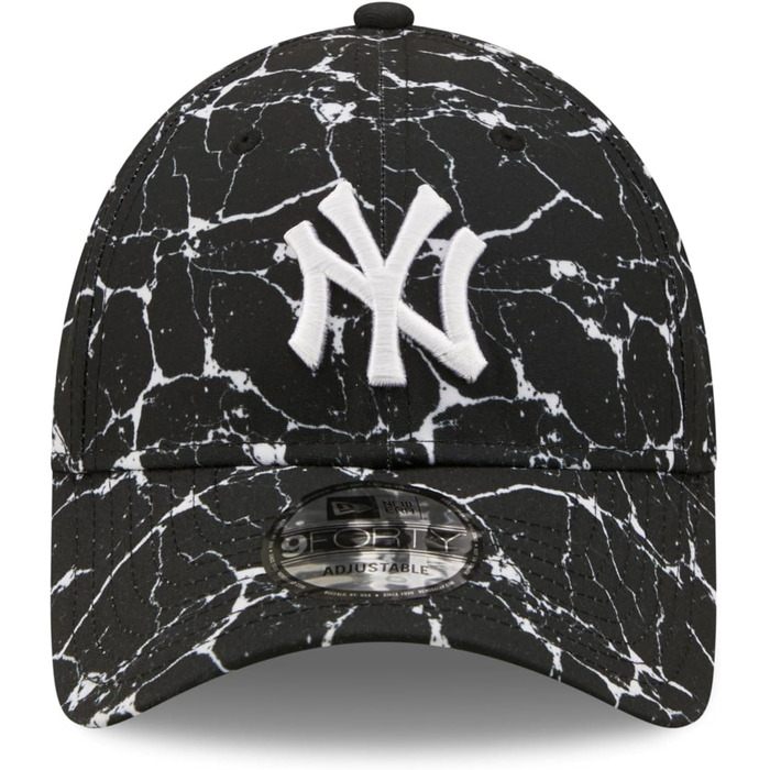 Кепка New Era Basecap 9Forty з регульованим розміром, особливі дизайни, вигнутий козирок, логотип, універсальний розмір, New York Yankees #35280