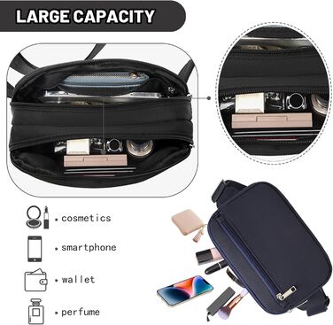 Гірчична поясна сумка для жінок та чоловіків з натуральної вовни та нейлону. Спортивна, для бігу, подорожей, з регульованим ремінцем та блискавкою. Містка для телефону та інших речей.