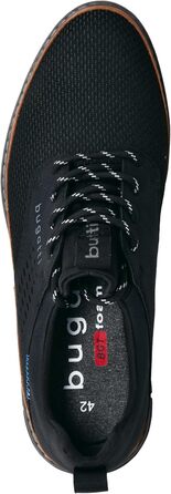 Чоловічі кросівки Bugatti, чорні, розмір 43 EU, з супінатором