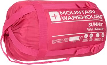 Дитячий спальний мішок Mountain Warehouse Summit - легкий, рожевий, з кишенею