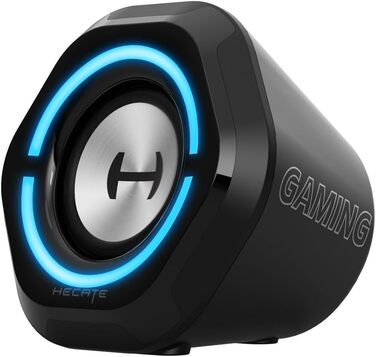 Edifier G2000 Bluetooth ігрова колонка з RGB-підсвічуванням та 3 режимами звучання. Підключення: Bluetooth, USB (звукова карта), 3.5mm jack. Чорний колір