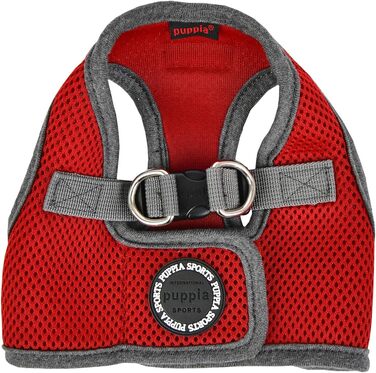 Шлейка для собак Puppia Soft Vest Harness B II Weinrot XL, червона, 110 г
