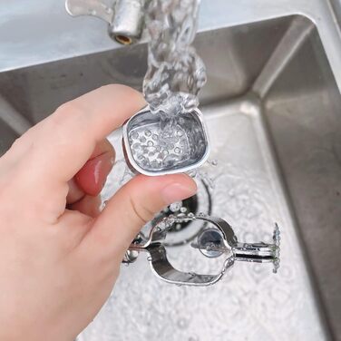 Пресс для часнику Newaner з нержавіючої сталі, 20 см. Практичний кухонний аксесуар, легко миється, міцний та надійний