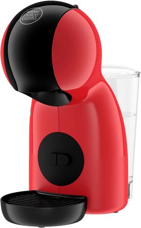 Кавомашина NESCAFÉ Dolce Gusto Piccolo XS від Krups, червоно-чорна, 0,8 л, KP1A35