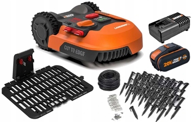 Робот-газонокосарка Worx Landroid L2000 WR155E для ділянок до 2000 м² з AI та функцією Cut to Edge