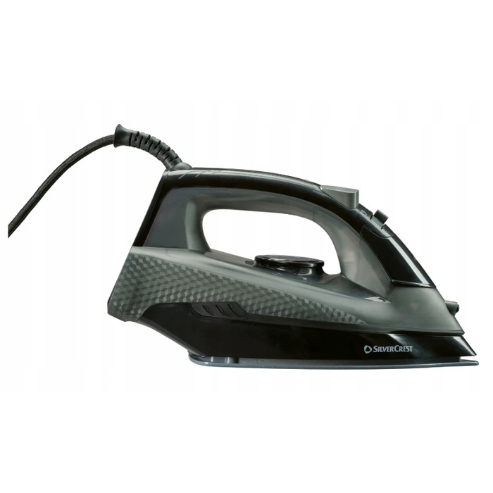 Парова праска Silvercrest SDBG 2200 A1, чорна, 2180 Вт, резервуар 300 мл