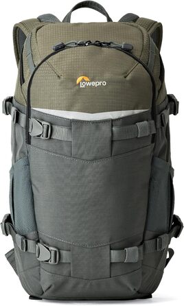 Рюкзак Lowepro Flipside Trek 350 AW для фототехніки, DSLR-камера, об'єктиви, аксесуари, сірий