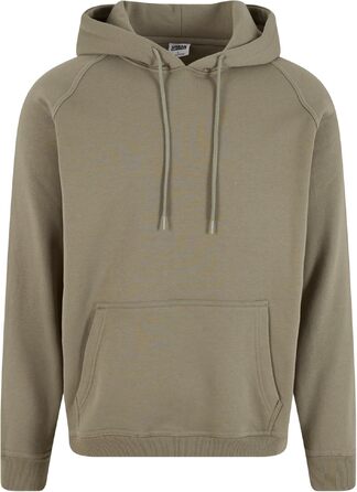 Чоловічий базовий худі Urban Classics з капюроном, колір Palegreen, розмір 5XL