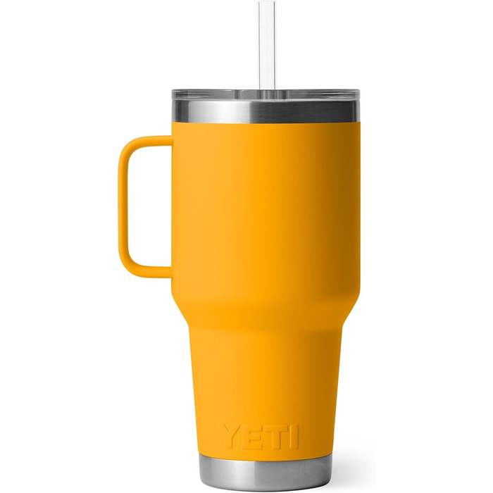 YETI Rambler 35 oz Stainless Steel Vacuum Insulated Mug with Stronghold Lid - Beekeeper Edition