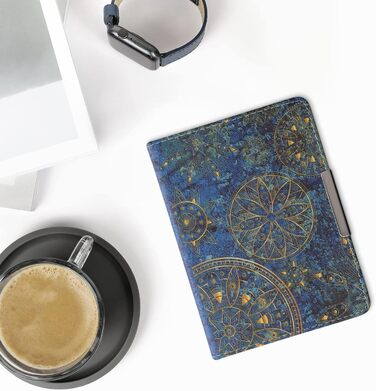 Чохол-книжка kwmobile для Tolino Vision 1/2/3/4 HD - Чохол для eReader з малюнком 