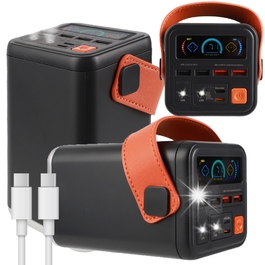 Потужний швидкий павербанк 60000 mAh 36W QC PD USB-C — зовнішній акумулятор для подорожей