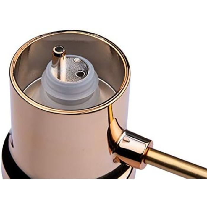Electric Wine Aerator Pourer, Portable One-Touch Wine Decanter and Wine Dispenser Pump for Red and White Wine Multi-Smart Automatic Wine Oxidation Dispenser, USB Rechargeable (White & Gold)