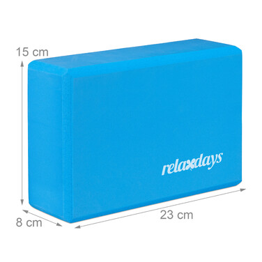 Relaxdays Yoga Block Set of 2