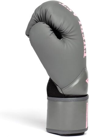Жіночі боксерські рукавички Everlast Elite Prostyle, 14oz, сірий/рожевий