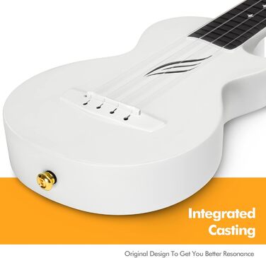 Укулеле Enya Ukulele-Sopran NOVA U Mini: карбонове, 21 дюйм, для початківців, з аксесуарами