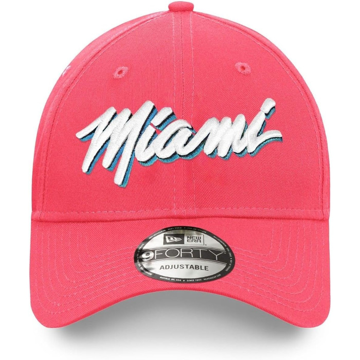 Кепка New Era Miami Heat NBA регульована бейсболка Snapback Trucker 9Forty, універсальний розмір