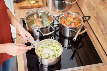 Міксер кухонний RÖSLE Gourmetbesen, нержавіюча сталь 18/10, 27 см, сріблястий