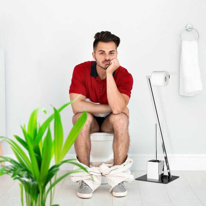 Комплект туалетів Relaxdays GLASS