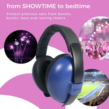 Banz Bubzee Захисні навушники для дітей (Морська блакить)