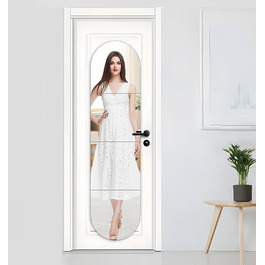 4 самоклеючі настінні дзеркала, акрил, небрудливі, великі, декоративні для ванної кімнати, спальні, 30 см x 30 см