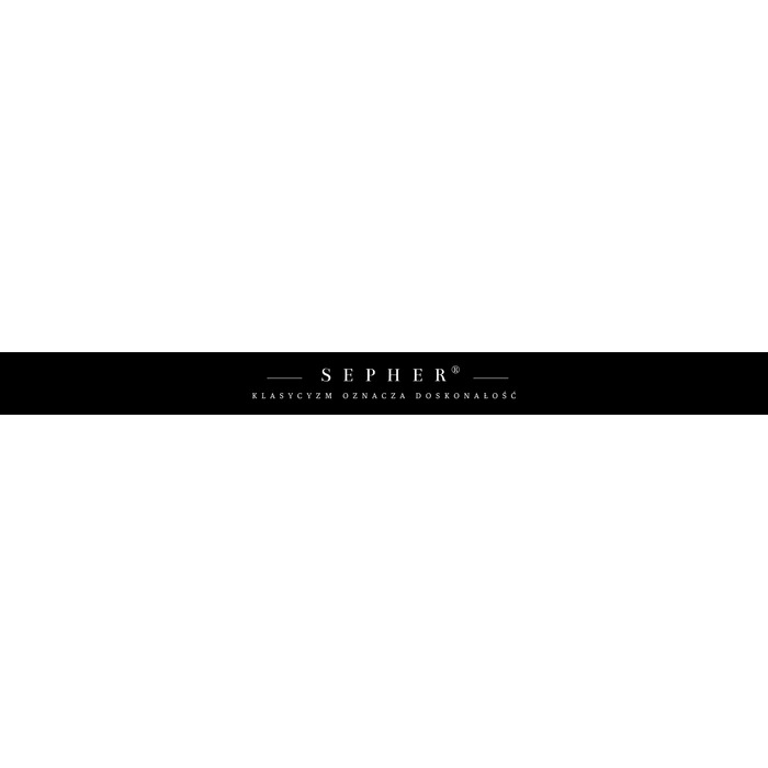 Чоловічий ремінь Sepher, чорний