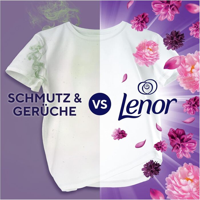 Рідкий пральний засіб Lenor Amethyst для прання білизни, 4.5 л, 100 прань