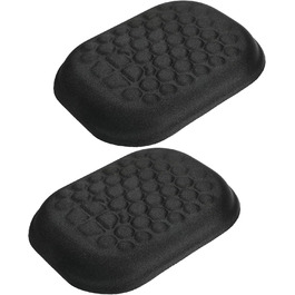 Підставка для зап'ястя Gimars під клавіатуру та мишу з memory foam, чорна