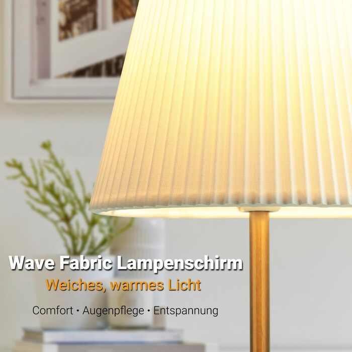 LED настільна лампа бездротова, акумуляторна, 3000mAh, торшер для спальні, вітальні, на терасу, регулювання яскравості, сенсорне управління, ретро-золотий