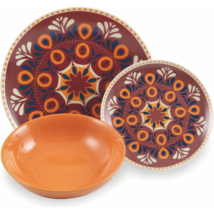 Villa d'Este Home Tivoli Shiraz: 18-частинний порцеляновий сервіз для обіднього столу