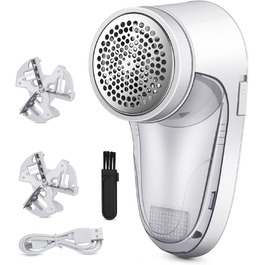 Електричний видалення ворсу Fusselrasierer: знімні леза для одягу з вовни та пуловера (зелений)