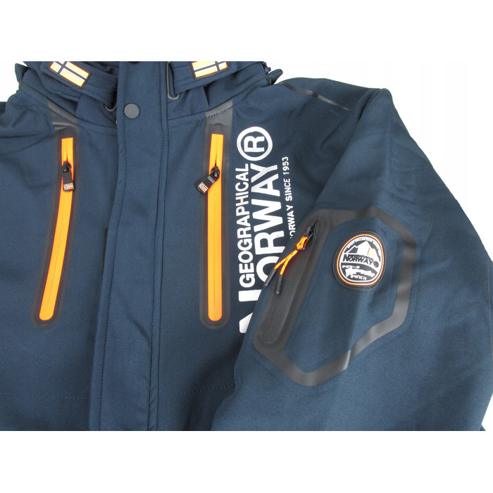 Спортивна куртка softshell Geographical Norway для трекінгу та туризму, р. L