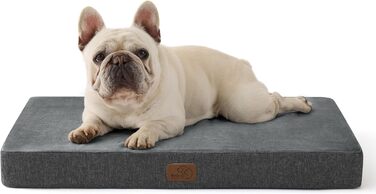 Ортопедична подушка для собак BEDSURE - 61x41x8 см, з ефектом пам'яті, кучельна, для маленьких собак