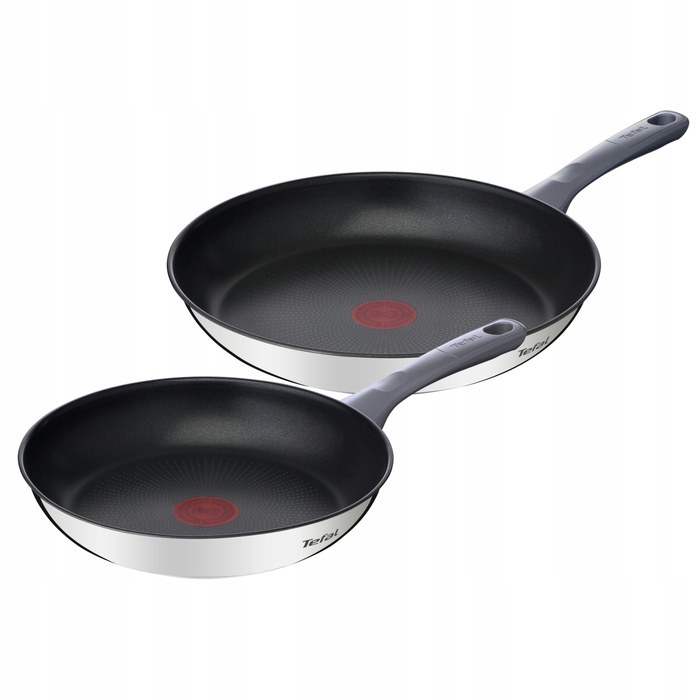 Набір сталевих сковорідок TEFAL Daily Cook (20/24/26/28/30 см), для індукційних плит