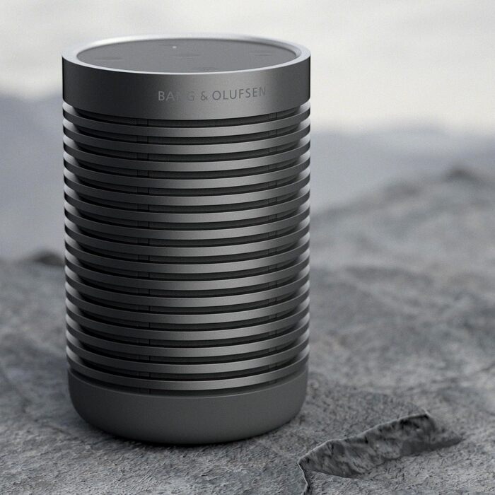Портативна Bluetooth колонка Bang & Olufsen Beosound Explore – водонепроникна, 360° звук, 27 годин роботи, USB-C, чорний антрацит