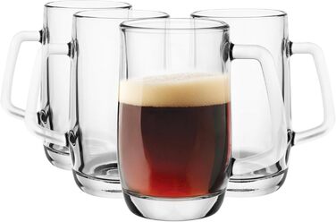 Набір склянок для пива Krosno Glasmark 0,3 л (6 шт.) - для крафтового пива, миття в посудомийній машині