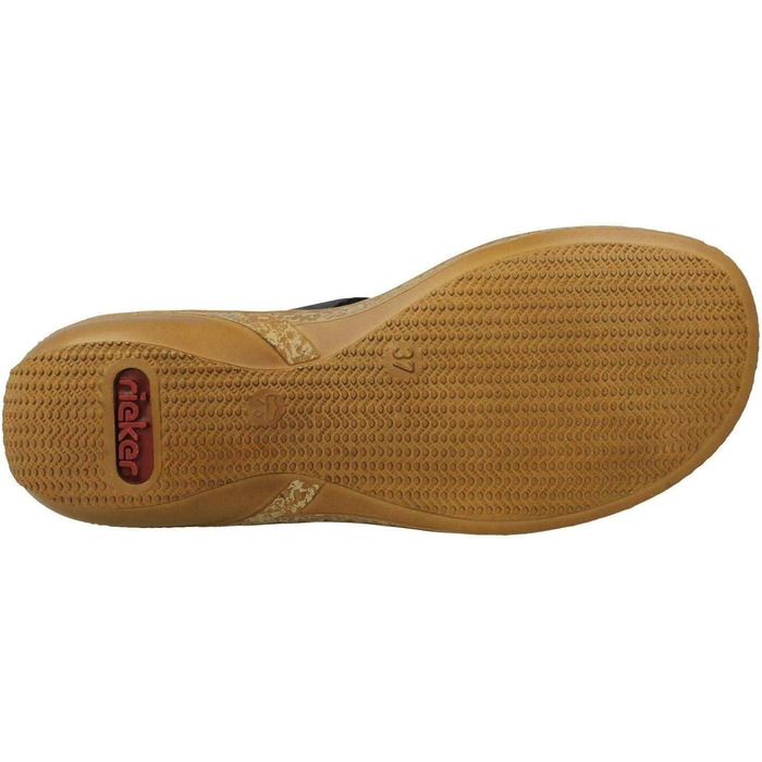 Пантолети Rieker 628M6 жіночі блакитні, розмір 41 EU, Slip-On