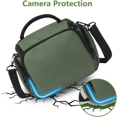 Чохол для камери Ainiv: DSLR/SLR, Canon, Nikon, Sony, водонепроникний, зелений