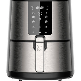 Фритюрниця MasterPRO Rocket Duo 900 з подвійною чашею | 9л об'єм та 2100W потужність | LED-сенсорний екран, антипригарне покриття | 11 функцій в 1
