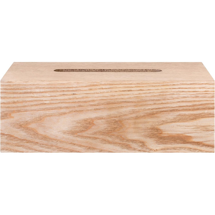 Blomus Cosmetic Tissue Box -WILO- made of wood, box for cosmetics & tissues, refillable tissue box, tissue box, oak (rectangular) (66437)