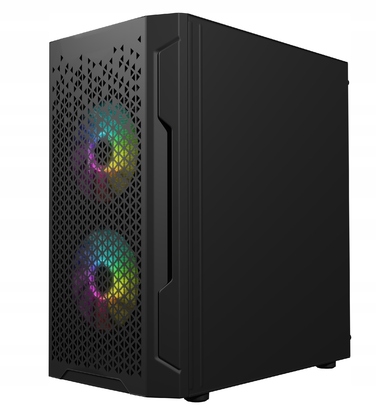 Корпус для комп'ютера Logic Concept Aramis AGRB Mini Tower, чорний