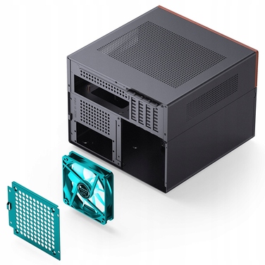 Корпус Jonsbo N4 NAS Mini Tower, чорний